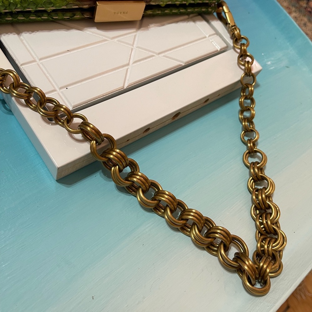 Prada Exotic Green & Brown Python Microfiber Bag - image 4